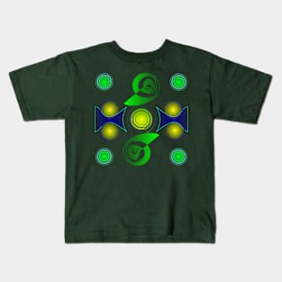 Transparent mnimalist geometry Kids T-Shirt